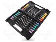 Kit: screwdrivers; precision; 24pcs. BAHCO