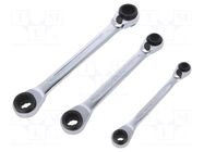 Wrench-set; box,with ratchet BAHCO