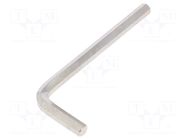 Wrench: hex key; inch; HEX 7/32"; Overall len: 84mm WIHA