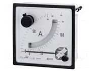 Ammeter; on panel; I AC: 0÷600A,720A,1.2kA; Class: 1.5; 72x72mm CROMPTON - TE CONNECTIVITY