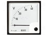 Voltmeter; on panel; 0÷150V; Class: 1.5; 48x48mm CROMPTON - TE CONNECTIVITY