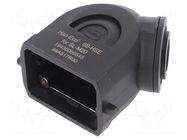 Enclosure for connectors: HDC; size 6B; for cable; Han-Eco® B HARTING