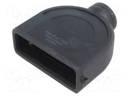 Enclosure for connectors: HDC; size 16A; for cable; Han-Eco® A HARTING