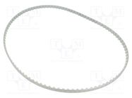 Timing belt; T10; W: 10mm; H: 4.5mm; Lw: 980mm; Tooth height: 2.5mm OPTIBELT