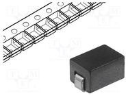 Ferrite: bead; Imp.@ 100MHz: 47Ω; SMD; 5A; R: 800uΩ FAIR-RITE