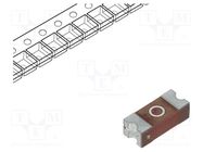 Fuse: fuse; ultra rapid; 6.3A; 125VDC; SMD; ceramic; 2410; 2410 LITTELFUSE