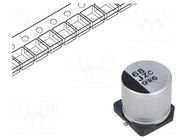 Capacitor: hybrid; 68uF; 63VDC; SMD; ESR: 30mΩ; ZC; ±20%; Ø10x10.2mm PANASONIC