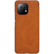 Nillkin Qin leather holster case for Xiaomi Mi 11 brown, Nillkin