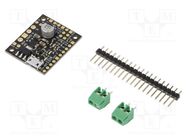 DC-motor driver; 20kHz; I2C,TTL,USB; 2.6A; Uin mot: 4.5÷28V; Ch: 1 POLOLU