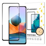 Wozinsky Super Durable Full Glue Full Screen Tempered Glass with Frame Case Friendly Xiaomi Redmi Note 12 Pro+ / Note 12 Pro / Note 12 5G / Note 12 / Xiaomi Redmi Note 10 Pro / Xiaomi 12T / 12 T Pro / Mi 11i / Mi 11T / Mi 11T Pro / POCO F3 / POCO X5 5G, W