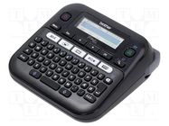 Label printer; Keypad: QWERTY; Resolution: 180dpi; 20mm/s BROTHER