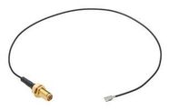 SMA BULKHEAD JACK-TO-I-PEX MHF I LK PLUG, 1.32MM CABLE DIAMETER, 305.00MM CABLE LENGTH, 50 OHMS 69AK3162