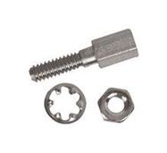 D SUB JACK SCREW, 7.4MM, 2-56 UNC-2A