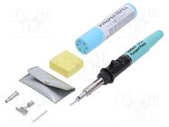 Soldering iron: gas; 100W; 350÷500°C; 180min; metal case 