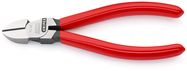 KNIPEX 70 01 140 EAN Diagonal Cutter plastic coated black atramentized 140 mm