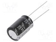 Capacitor: electrolytic; low ESR; THT; 1000uF; 16VDC; Ø10x16mm PANASONIC