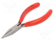 Pliers; cutting,half-rounded nose,universal; 125mm KNIPEX