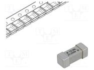 Fuse: fuse; time-lag; 6.3A; 250VAC; 250V; SMD; ceramic; 12.1x4.5mm LITTELFUSE