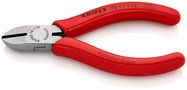 KNIPEX 70 11 110 Diagonal Cutter plastic coated black atramentized 110 mm