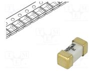 Fuse: fuse; ultra rapid; 400mA; 125VAC; 125V; 125VDC; SMD; ceramic LITTELFUSE