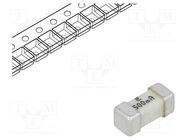 Fuse: fuse; ultra rapid; 500mA; 125VAC; 125V; 125VDC; SMD; ceramic LITTELFUSE