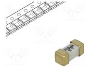 Fuse: fuse; time-lag; 750mA; 125VAC; 125V; 125VDC; SMD; ceramic; 449 LITTELFUSE