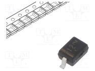 Diode: Zener; 0.3W; 27V; SMD; reel,tape; SOD323; single diode ONSEMI