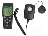 Light meter; 40/400/4000/40000/400000lx; 3%; lux,foot-candle TENMARS