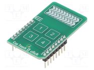 Click board; prototype board; Comp: CY8CMBR3106S-LQXI MIKROE