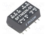 Converter: DC/DC; 2W; Uin: 21.6÷26.4V; Uout: 5VDC; Iout: 40÷400mA 