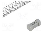 Fuse: fuse; time-lag; 1.6A; 250VAC; 250V; SMD; ceramic; 12.1x4.5mm LITTELFUSE