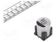 Capacitor: hybrid; 180uF; 25VDC; ESR: 30mΩ; ZKU; SMD; ±20%; -55÷125°C PANASONIC