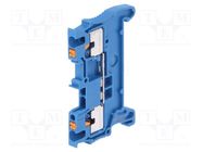 Splice terminal: rail; 0.14÷1.5mm2; ways: 1; terminals: 2; blue PHOENIX CONTACT