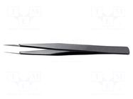 Tweezers; Blade tip shape: sharp; Tweezers len: 125mm; ESD IDEAL-TEK
