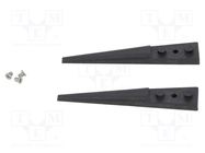 Kit of tips; Blade tip shape: flat; Tweezers len: 40mm; ESD; 2pcs. IDEAL-TEK