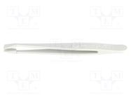 Tweezers; Blade tip shape: flat,shovel; Tweezers len: 115mm; ESD 