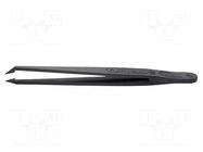 Tweezers; Blade tip shape: sharp; Tweezers len: 110mm; ESD IDEAL-TEK