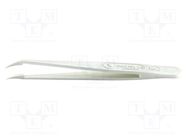 Tweezers; Blade tip shape: sharp; Tweezers len: 115mm; ESD 