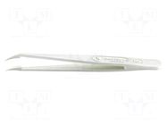 Tweezers; Blade tip shape: sharp; Tweezers len: 115mm; ESD IDEAL-TEK