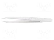 Tweezers; Blade tip shape: sharp; Tweezers len: 115mm; ESD IDEAL-TEK