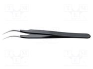 Tweezers; Blade tip shape: sharp; Tweezers len: 120mm; ESD 