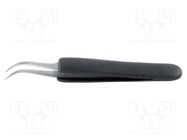 Tweezers; Blade tip shape: sharp; Tweezers len: 120mm; ESD 