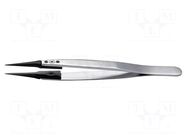 Tweezers; replaceable tips; Blade tip shape: sharp; ESD IDEAL-TEK