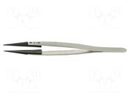 Tweezers; replaceable tips; Blade tip shape: sharp; ESD IDEAL-TEK