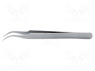 Tweezers; 120mm; for precision works; Blade tip shape: sharp IDEAL-TEK