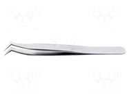 Tweezers; 120mm; for precision works; Blade tip shape: sharp IDEAL-TEK