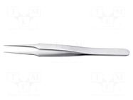 Tweezers; 110mm; for precision works; Blade tip shape: sharp IDEAL-TEK