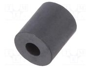 Ferrite: sleeve; L: 4.3mm; Øint: 1.5mm; Øout: 3.8mm; Core mat: MnZn KEMET