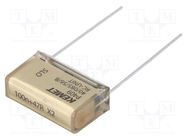 Capacitor: paper; X2; 100nF; 275VAC; 20.3mm; ±20%; THT; P409; 630VDC KEMET