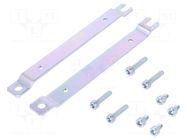 Mounting coupler; steel; for enclosures; Plating: zinc; GA RITTAL